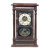 A. Imbory Cleveland Ohio Four Column Clock,