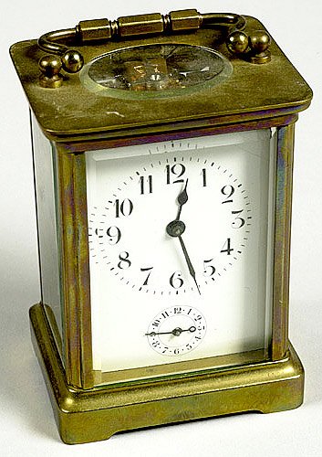 French Carriage Clock, — Antique Clocks Price Guide