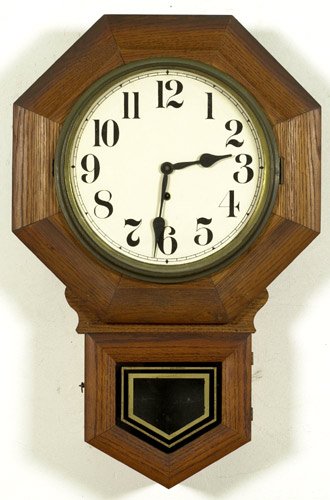 Gilbert Admiral Wall Clock, — Antique Clocks Price Guide