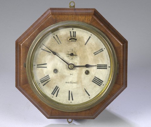Seth Thomas Lever Marine Clock, — Antique Clocks Price Guide