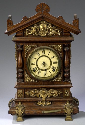 Ansonia Model 849 Shelf Clock, — Antique Clocks Price Guide
