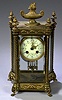 French Crystal Regulator Clock Made For Spaulding and Co.,