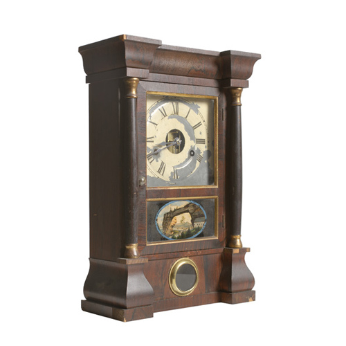 Diminutive Seth Thomas Shelf Clock, — Antique Clocks Price Guide