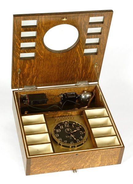 Rare WWII U.S. Navy Master "Zig-Zag" Control Clock, circa 1940s and made by the Seth Thomas Clock Co. for the U.S. Navy. — Antique Clocks Price Guide