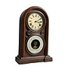 Ingraham Venetian Shelf Clock with Rare Ballooning Tablet,