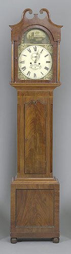 Rare R. Gilmore Cincinnati Tall Case Clock, — Antique Clocks Price Guide