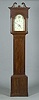 Fine Mahogany Inlaid Tall Case Clock,