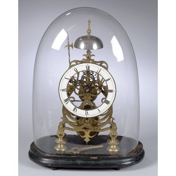 Harris Griffin & Co. Philadelphia Skeleton Clock, — Antique Clocks Price Guide