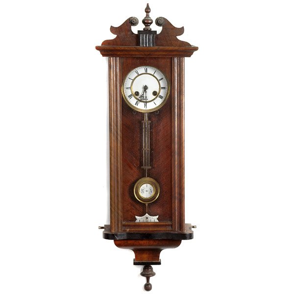 Vienna Regulator Wall Clock, — Antique Clocks Price Guide