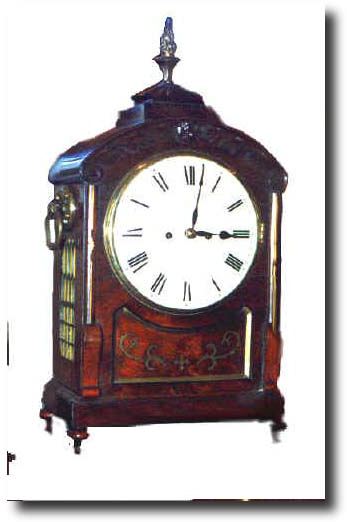 Mahogany Cased Bracket or Mantel Clock, circa 1820 — Antique Clocks Price Guide