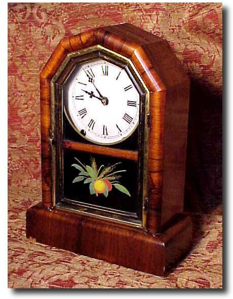 Jerome and Co. Rosewood Cased Shelf Clock, Circa 1870 — Antique Clocks Price Guide