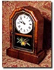 Jerome and Co. Rosewood Cased Shelf Clock, Circa 1870