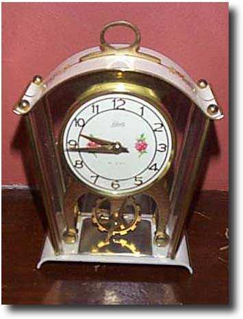 Schatz 8-day Rose Table Clock — Antique Clocks Price Guide