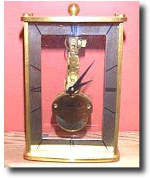 German Latama Skeleton Clock — Antique Clocks Price Guide