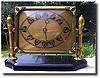 Silvercraft Art Deco Desk Clock