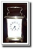 French Brass Carriage Clock, c. 1900