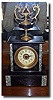 Black Marble Mantel Clock