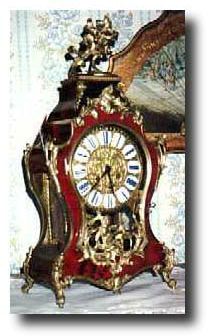 Louis XIV Style Tortoiseshell Mantle Clock, c. 1850-60 — Antique Clocks Price Guide