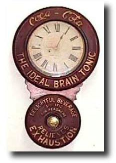 Baird Figure Eight Advertising Coca Cola Clock, c. 1890 — Antique Clocks Price Guide