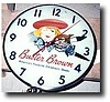 Buster Brown Illuminated Advertising Clock, c.1930-1950