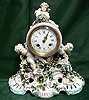 Meissen Porcelain Clock with Three Cherubs