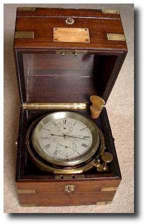 A mid nineteenth century two day marine chronometer — Antique Clocks Price Guide