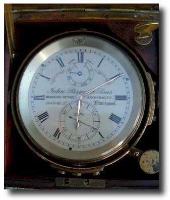 A marine chronometer signed for John Bruce and Sons, maker to the Admiralty. — Antique Clocks Price Guide