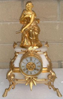 A first class French clock dating from circa 1890. — Antique Clocks Price Guide