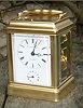 A carriage clock dating from1850.