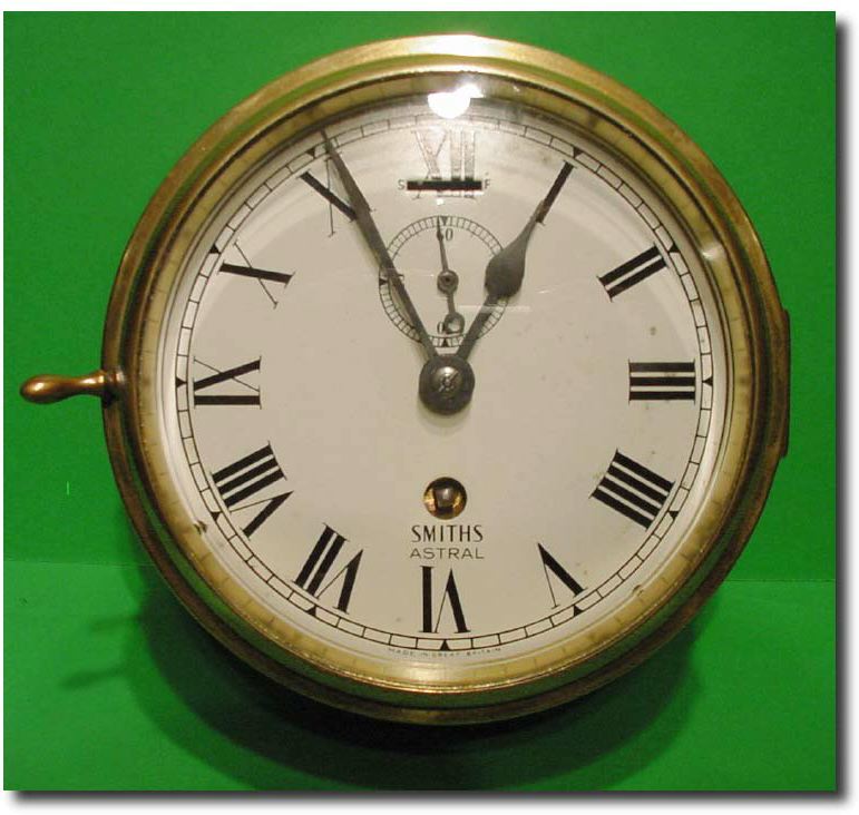 A Smiths Astral ship bulkhead timepiece, Circa 1960 — Antique Clocks Price Guide