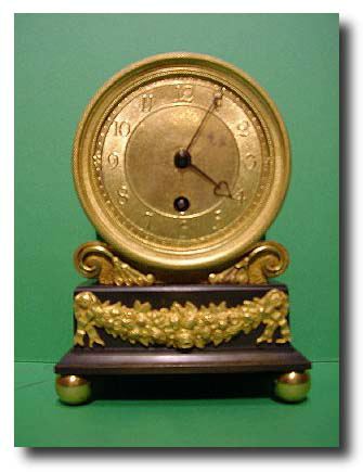 French gilt bronzetimepiece mantel clock, Circa 1880 — Antique Clocks Price Guide