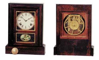 Jerome & Co. New Haven, Conn. rare and patented Eistell's program regulator clock, ca 1870. — Antique Clocks Price Guide