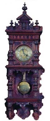 Mann & Sohne, Germany, ca 1880. An elaborately made wall clock, different from others of this style. — Antique Clocks Price Guide
