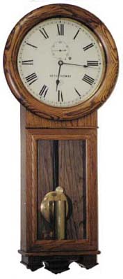 Seth Thomas "Regulator No. 2", ca 1976. — Antique Clocks Price Guide