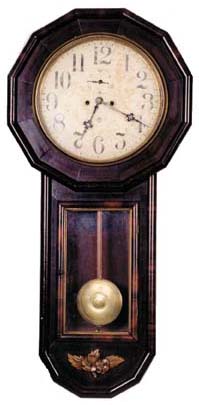 Waterbury Clock Co. "Regulator No. 2", ca 1891. — Antique Clocks Price Guide