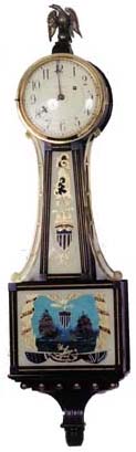 Waltham Clock Co., banjo. — Antique Clocks Price Guide