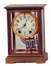 Seth Thomas crystal regulator, "Empire No. 301", ca 1913. — Antique Clocks Price Guide
