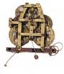 C & LC Ives, or Joseph Ives, movement for 8 day, 3 decker type clock. — Antique Clocks Price Guide