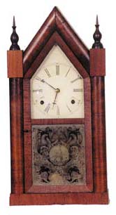 E.C. Brewster & Son, Bristol, Conn, ca 1850's. — Antique Clocks Price Guide