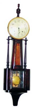 E. Ingraham banjo clock, "Nile", ca 1915. — Antique Clocks Price Guide