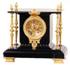 Seth Thomas & Sons top of the line in slate or marble clocks. — Antique Clocks Price Guide