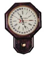Wm. L. Gilbert "Drop Octagon Calendar", ca 1875. — Antique Clocks Price Guide