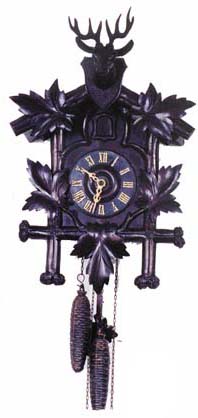 German cuckoo. 30 hour movement runs and cooks. — Antique Clocks Price Guide