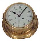 Schatz "Royal Marine" ships bell clock, made in West Germany. — Antique Clocks Price Guide