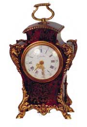 Miniature French Bulle clock. — Antique Clocks Price Guide