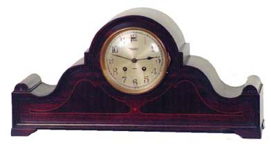 Chelsea Clock Co. tambour, Babro model No. 94 "Queen Anne", ca 1923. — Antique Clocks Price Guide