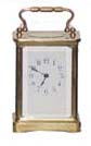 French carriage clock, 8 day, time only, running. — Antique Clocks Price Guide