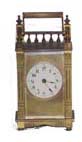 Boston Clock Co. carriage clock, "Queen Anne", ca 1890. — Antique Clocks Price Guide