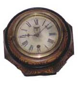 Waterbury Clock Co. "6 Inch Lever". 8 day time only movement is not running. — Antique Clocks Price Guide