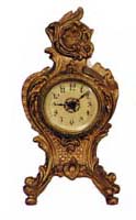 New Haven novelty clock, "Trianon", ca 1900. 7 1/2 inch bronze case, finish still very good. — Antique Clocks Price Guide